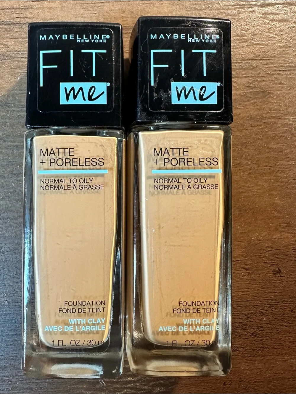 Maybelline Fit Me Matte + Poreless Liquid Foundation, 230 Natural Buff X 2